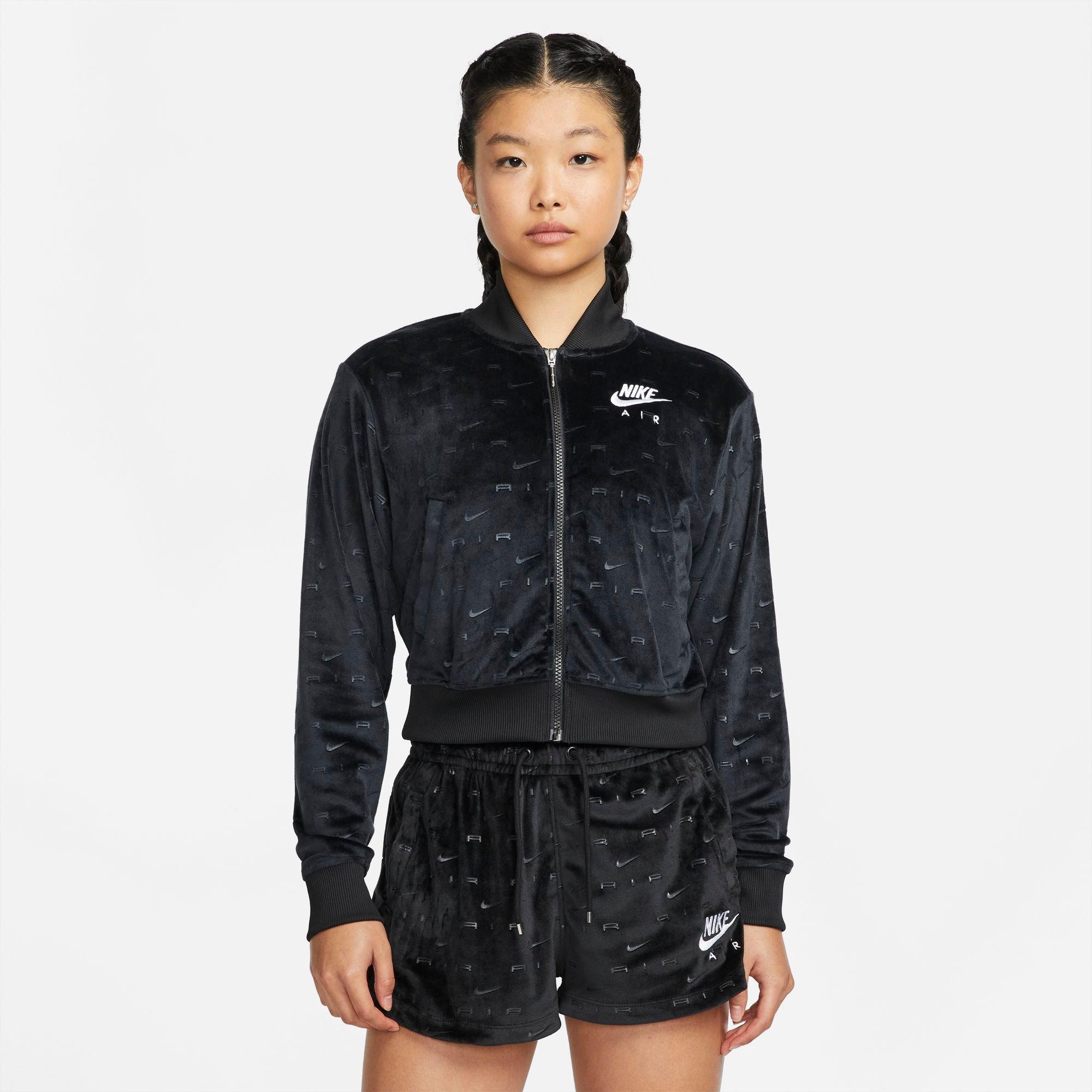 Nike women's velour store jacket